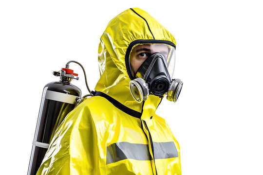 Chemical Protection Suit Gas Mask
